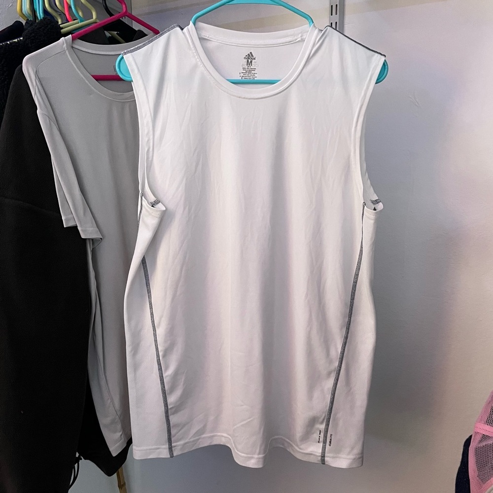 Adidas Climalite White Tank Top